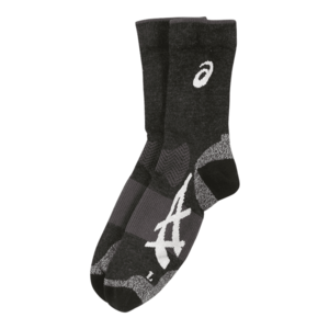 ASICS Športové ponožky tmavosivá / čierna / biela vyobraziť