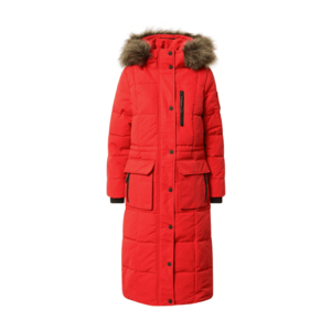 Superdry Zimný kabát červená / čierna vyobraziť