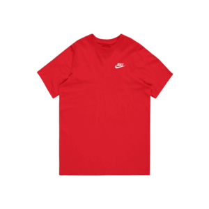 Nike Sportswear Tričko červená / biela vyobraziť