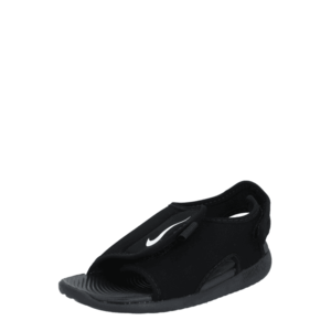 NIKE Sandále 'Nike Sunray Adjust 5 V2' čierna / biela vyobraziť