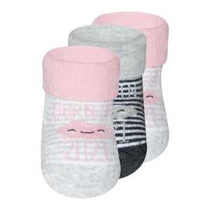 EWERS Ponožky ružová / sivá melírovaná / svetlosivá / tmavosivá vyobraziť