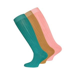 EWERS Ponožky ružová / nefritová / farba ťavej srsti vyobraziť
