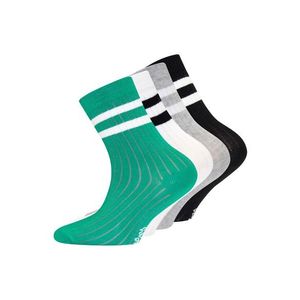 EWERS Ponožky zelená / biela / čierna / svetlosivá vyobraziť
