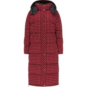 myMo ROCKS Zimný kabát čierna / pastelovo červená vyobraziť