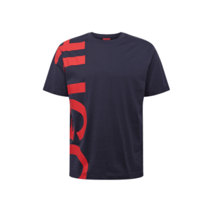 HUGO Tričko 'DAWS211' námornícka modrá / červená vyobraziť