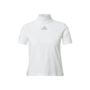 ADIDAS PERFORMANCE Funkčné tričko biela / sivá vyobraziť