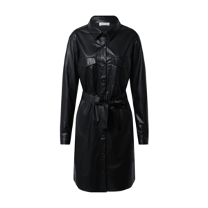 EDITED Košeľové šaty 'Farha' čierna vyobraziť