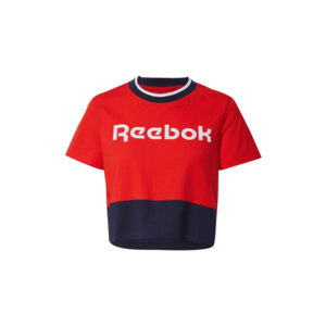 Reebok Sport Funkčné tričko červená / tmavomodrá vyobraziť