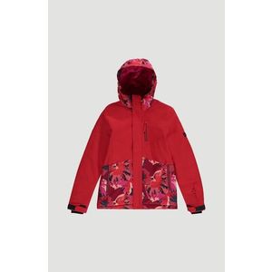 O'NEILL Outdoorová bunda ohnivo červená / ružová / tmavomodrá vyobraziť