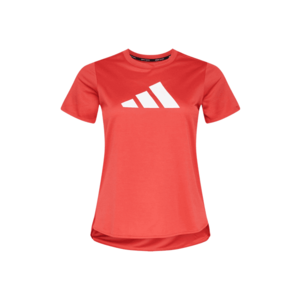 ADIDAS PERFORMANCE Funkčné tričko 'Badge of Sport' svetločervená / biela vyobraziť