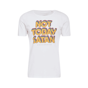 EINSTEIN & NEWTON Tričko 'Today Satan' biela / zmiešané farby vyobraziť