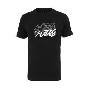 Mister Tee Shirt 'No Future' čierna / biela vyobraziť