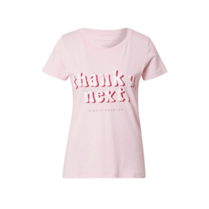 EINSTEIN & NEWTON Tričko ružová / pitaya / biela / tmavosivá vyobraziť