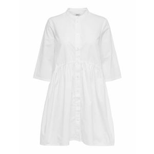 ONLY Košeľové šaty 'Chicago Life' biela vyobraziť