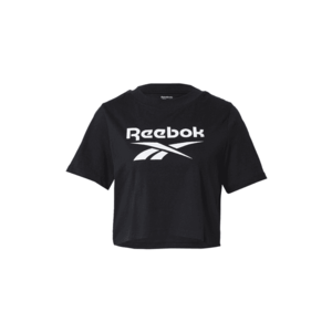 Reebok Sport Funkčné tričko čierna / biela vyobraziť