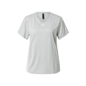 ADIDAS PERFORMANCE Funkčné tričko biela / sivá melírovaná vyobraziť