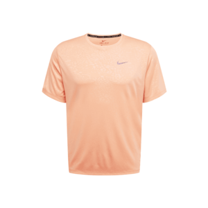 NIKE Funkčné tričko 'Miler Run Division' koralová / fialová vyobraziť