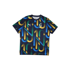 PUMA Funkčné tričko 'Neymar Jr' námornícka modrá / nebesky modrá / biela / zelená / žltá vyobraziť