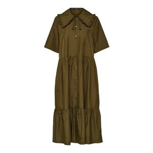 SELECTED FEMME Košeľové šaty olivová vyobraziť