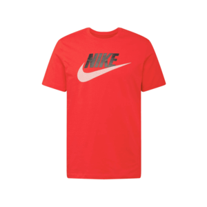 Nike Sportswear Tričko čierna / červená / telová vyobraziť