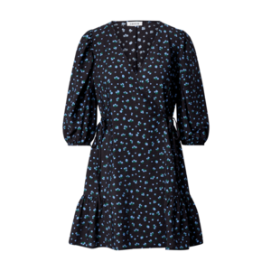 EDITED Šaty 'Gemma' čierna / modrá vyobraziť