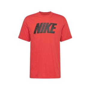 Nike Sportswear Tričko čierna / červená vyobraziť