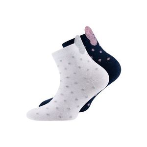 EWERS Ponožky biela / námornícka modrá / sivá / svetloružová vyobraziť