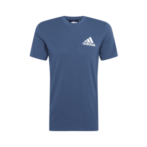 ADIDAS PERFORMANCE Funkčné tričko dymovo modrá / biela vyobraziť