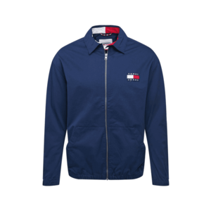 Tommy Jeans Prechodná bunda námornícka modrá / biela / ohnivo červená vyobraziť