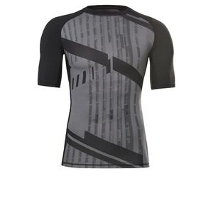 Reebok Sport Funkčné tričko čierna / sivá vyobraziť