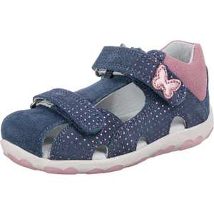 SUPERFIT Sandále 'Fanni' ružová / námornícka modrá vyobraziť