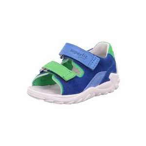 SUPERFIT Otvorená obuv 'FLOW' zelená / modrá vyobraziť