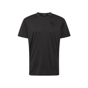 PUMA Funkčné tričko čierna / svetlosivá vyobraziť