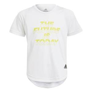 ADIDAS PERFORMANCE Funkčné tričko biela / žltá / čierna vyobraziť
