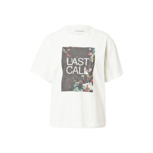 Thinking MU Tričko 'Last Call' biela / zmiešané farby vyobraziť