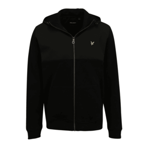 Lyle & Scott Tepláková bunda čierna / zlatá žltá vyobraziť