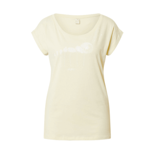 Iriedaily Tričko 'Evolution' pastelovo žltá / biela vyobraziť