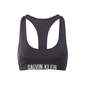 Calvin Klein Swimwear Bikinový top čierna / biela vyobraziť