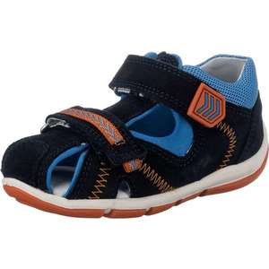 SUPERFIT Otvorená obuv 'Freddy' námornícka modrá / kráľovská modrá / oranžová vyobraziť