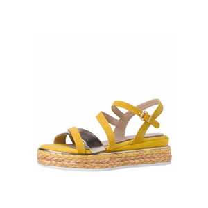 MARCO TOZZI by GUIDO MARIA KRETSCHMER Remienkové sandále strieborná / zlatá žltá vyobraziť