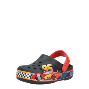 Crocs Otvorená obuv 'Pixar Cars' čierna / zmiešané farby / červená / oranžová vyobraziť