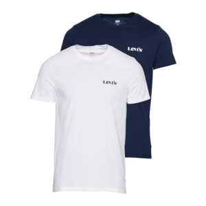 LEVI'S Tričko biela / námornícka modrá vyobraziť