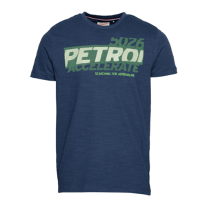 Petrol Industries Tričko svetlozelená / petrolejová / zelená vyobraziť
