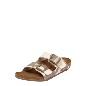 BIRKENSTOCK Otvorená obuv 'Arizona' svetlohnedá / kapučíno / brokátová vyobraziť