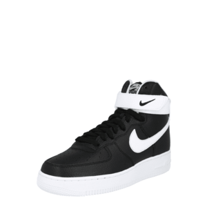 Nike Sportswear Členkové tenisky 'Air Force 1' biela / čierna vyobraziť