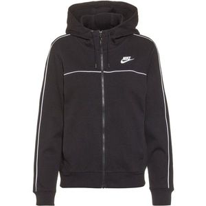 Nike Sportswear Tepláková bunda 'NSW' čierna / biela vyobraziť