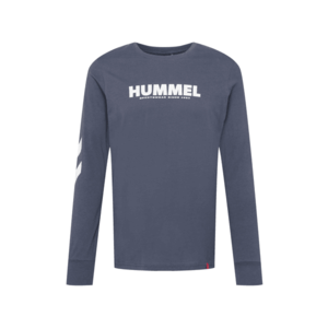Hummel Funkčné tričko 'Legacy' biela / modrosivá vyobraziť