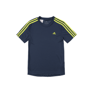 ADIDAS PERFORMANCE Funkčné tričko námornícka modrá / neónovo žltá vyobraziť
