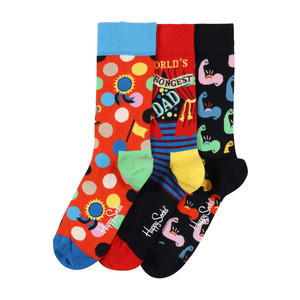 Happy Socks Ponožky 'Father´s Day' zmiešané farby vyobraziť