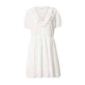 VILA Košeľové šaty biela vyobraziť